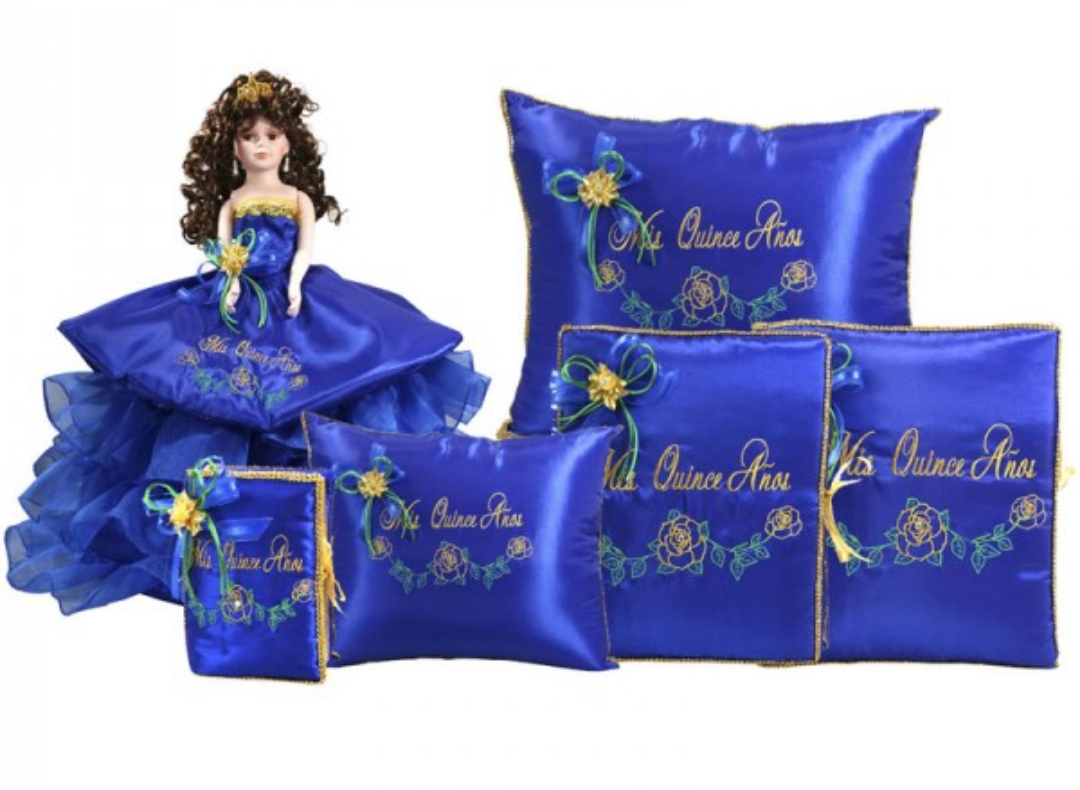 quinceanera dolls royal blue